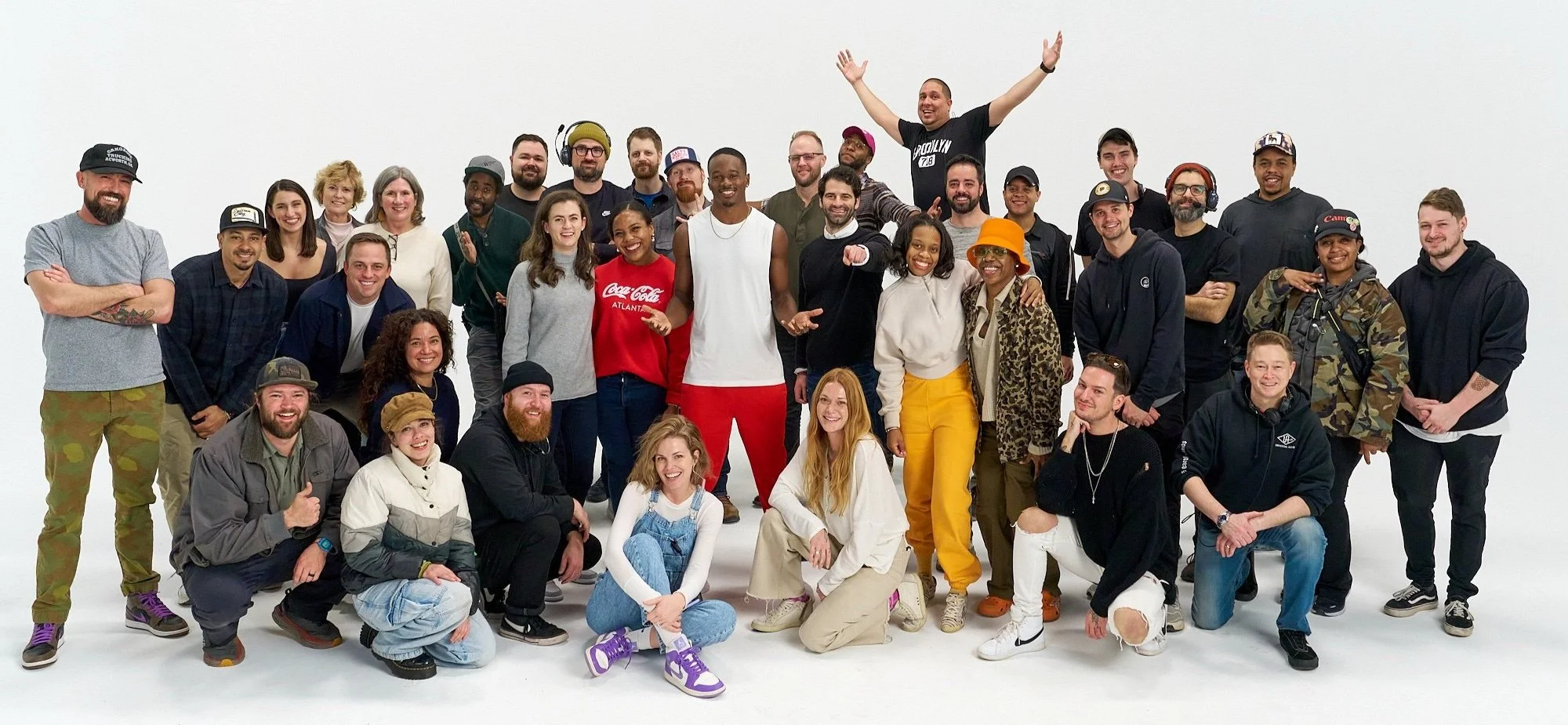 jason hales natalie hales BTS behind the scenes cast and crew photo video production ad brand ad campaign