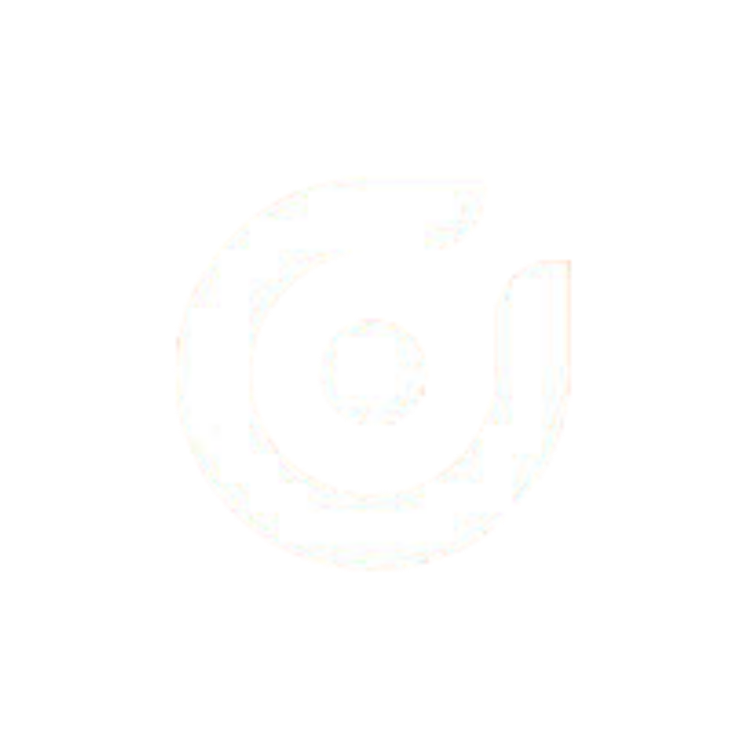 The image features a stylized white letter 'g' with a small circle in the lower part, set against a black background.