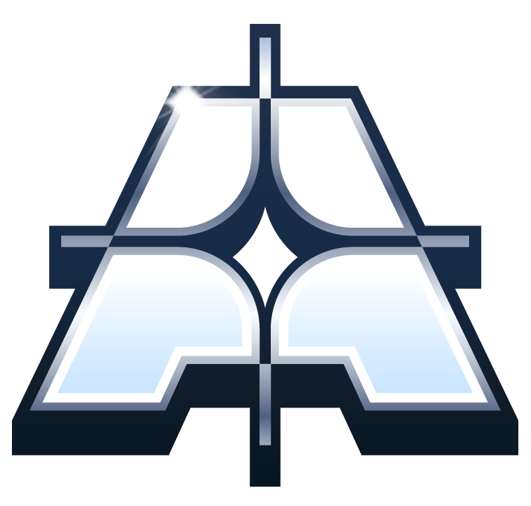 Stylized logo with the letters 'J', 'A', and 'A' in a futuristic font, set against a dark background.