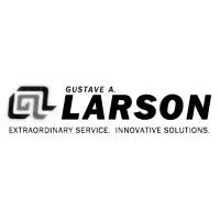 Logo for Gustave A. Larson with the tagline "Extraordinary Service. Innovative Solutions."