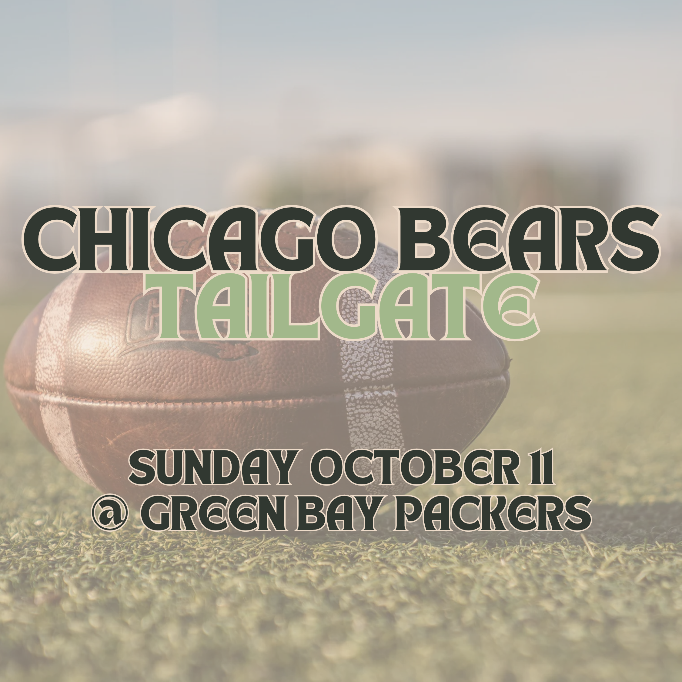 Bears Tailgate Party