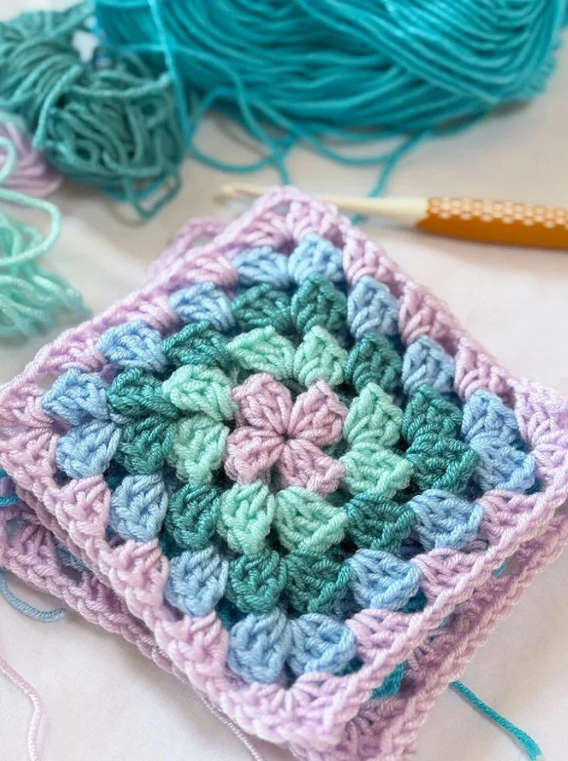 A Granny Square Blanket