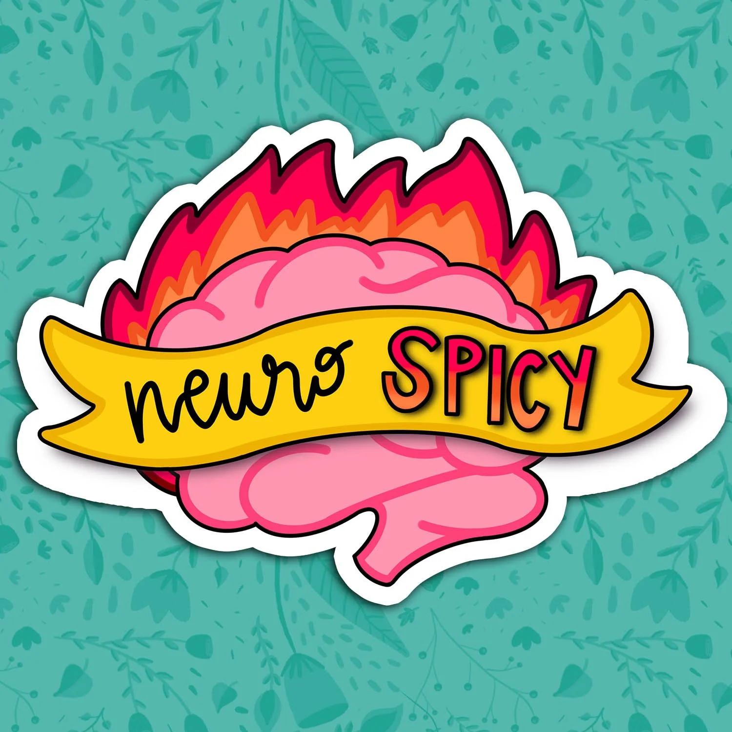Neurospicy Sticker
