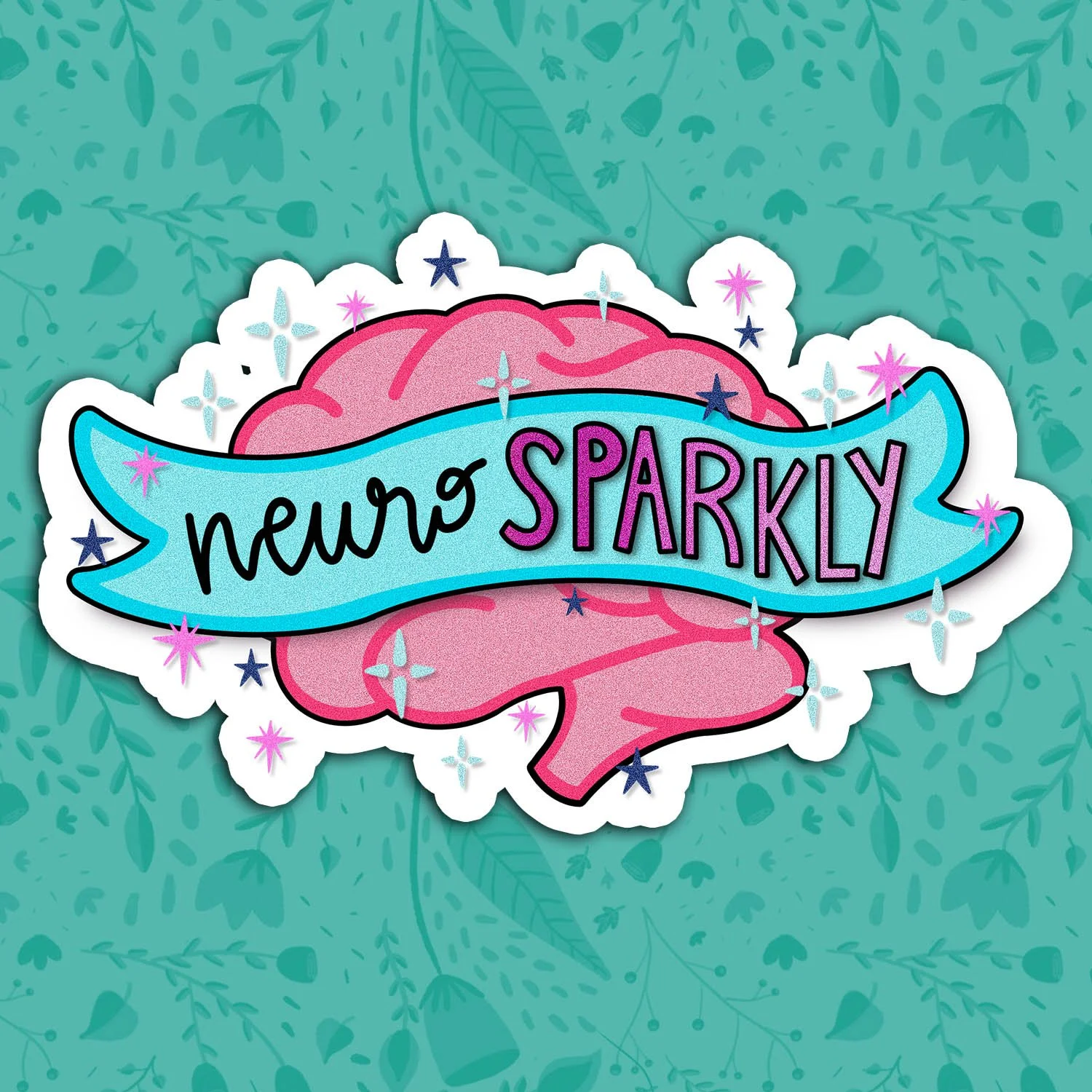 Neurosparkly Sticker