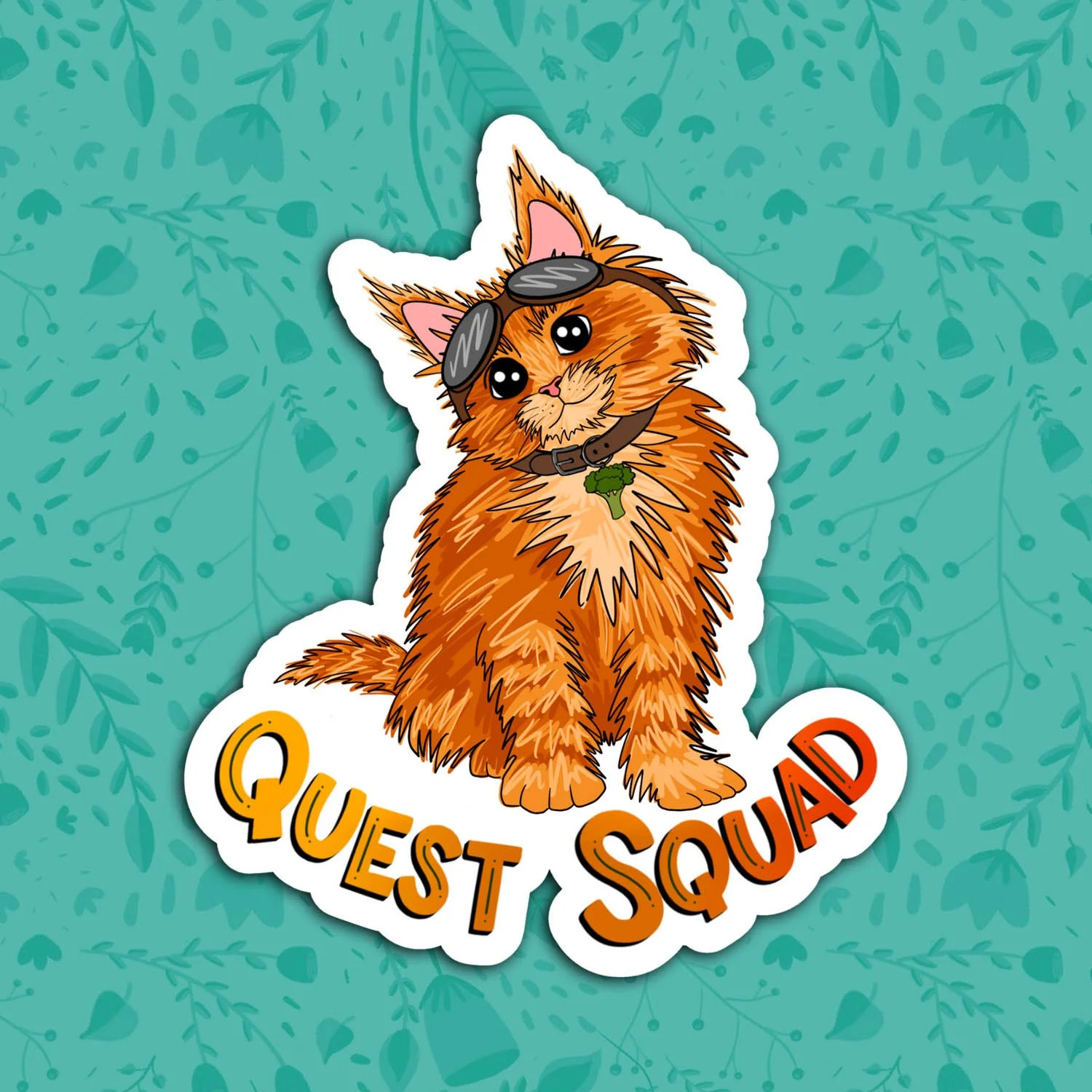 Quest Squad Sticker