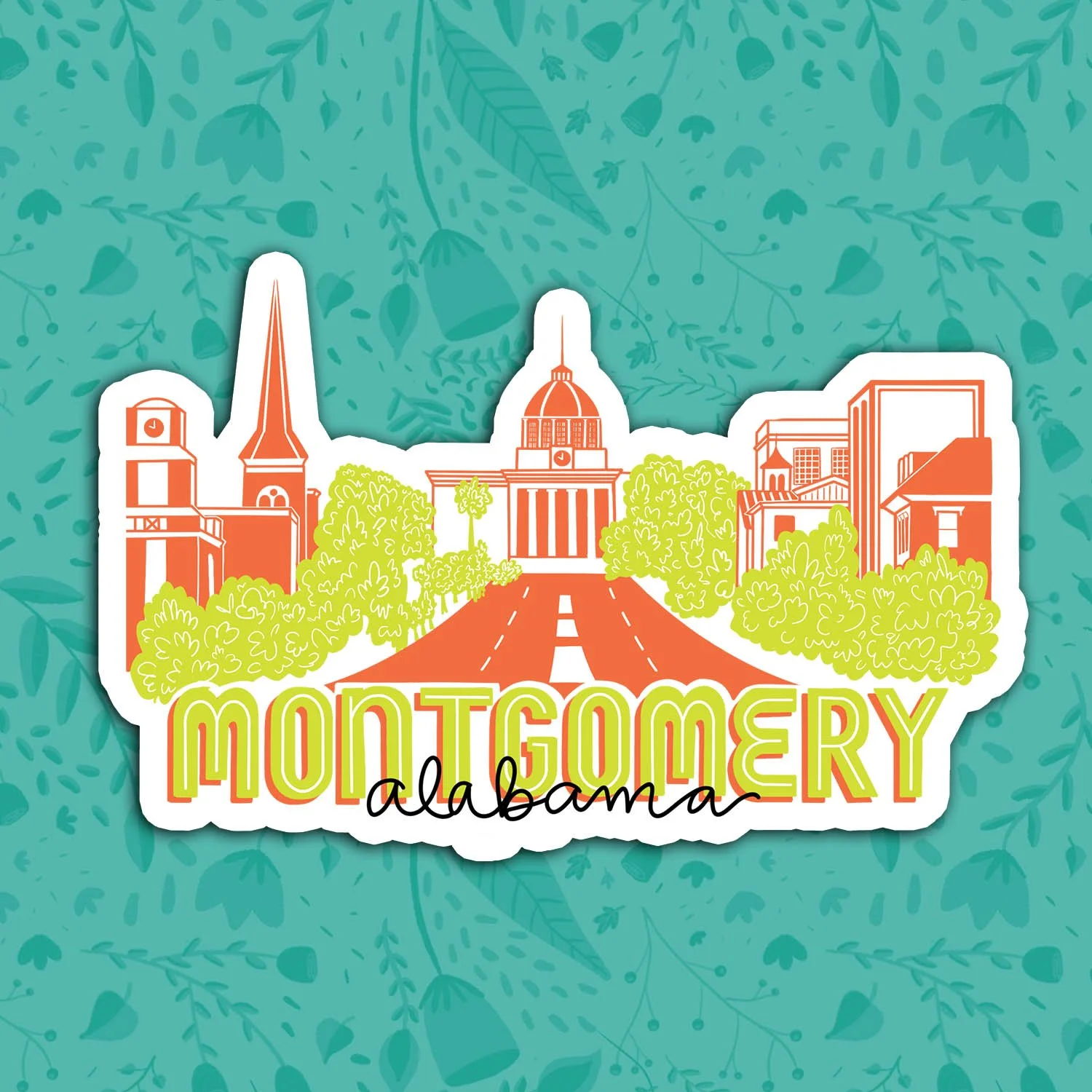 Montgomery AL Sticker