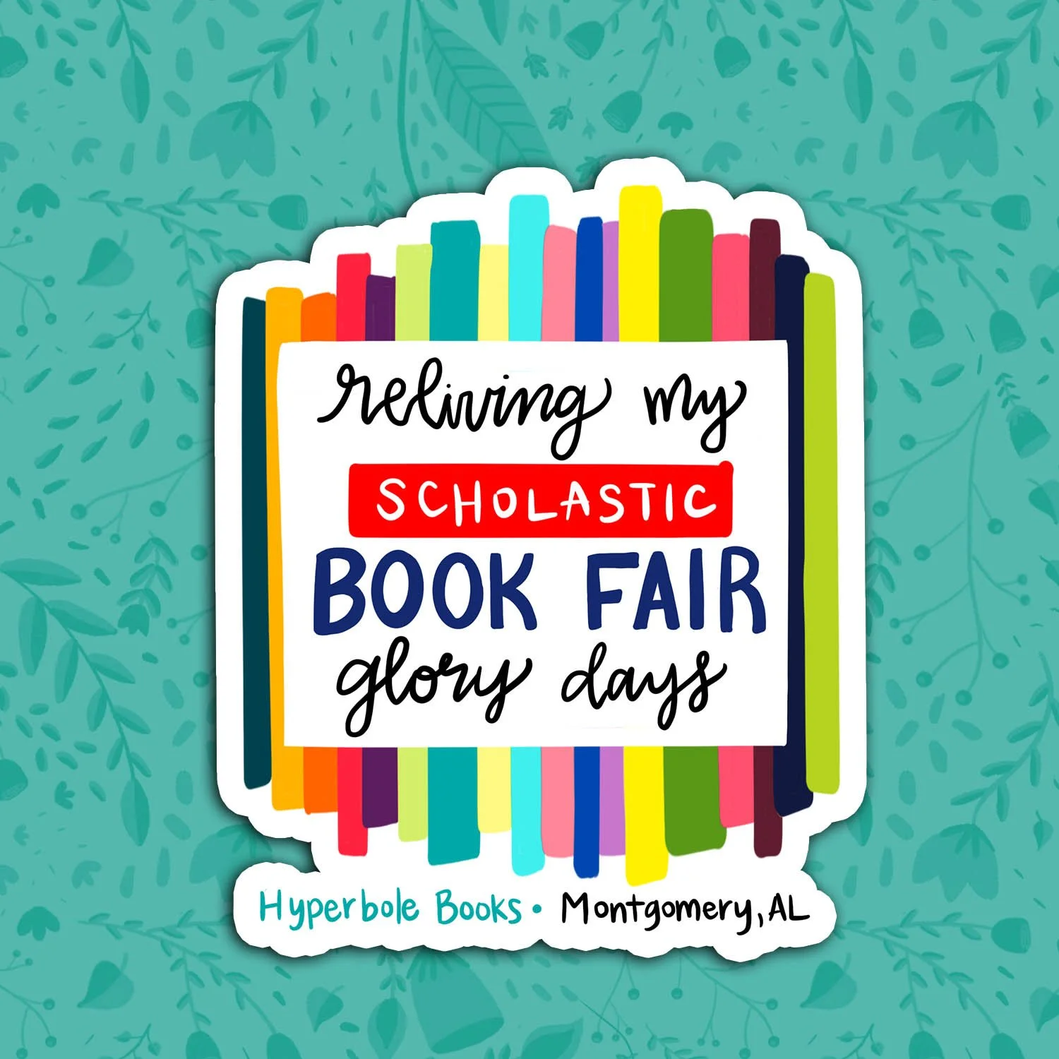 Scholastic Book Fair Sticker