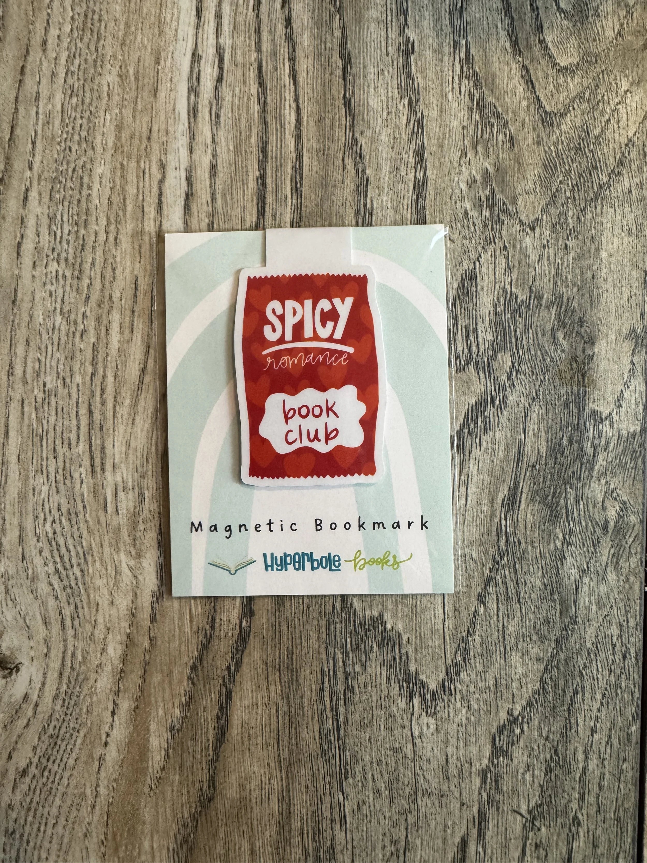 Spicy Romance Magnetic Bookmark