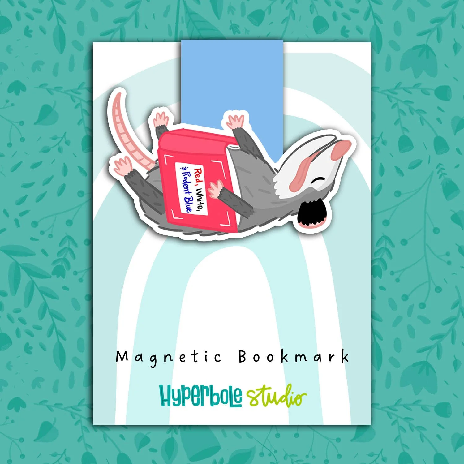 Possum Magnetic Bookmark