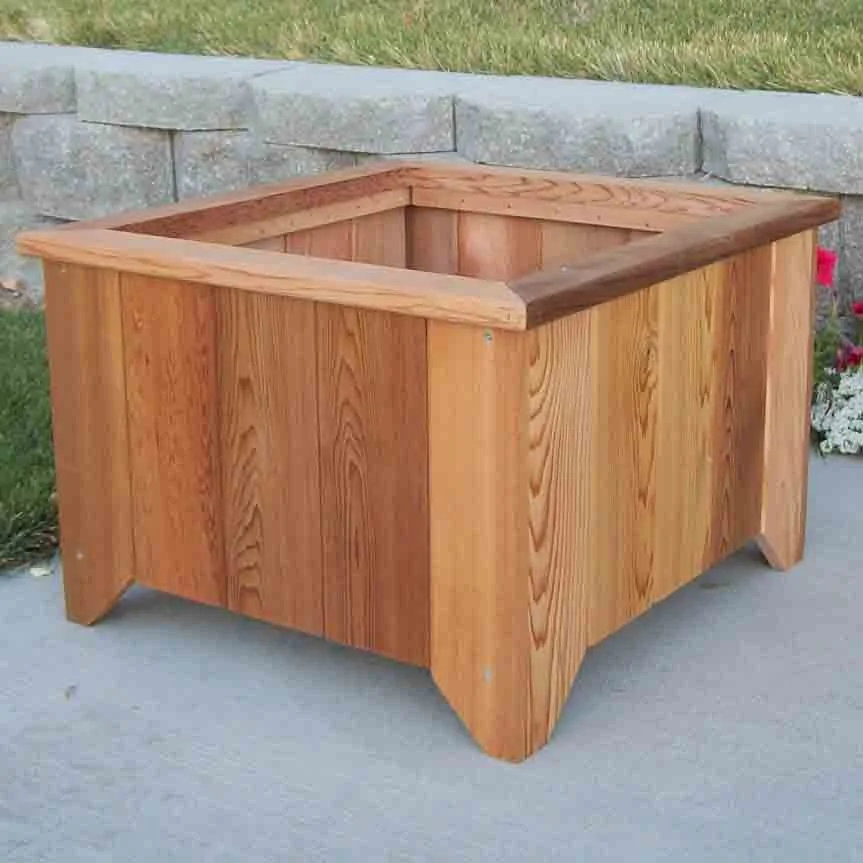 Custom Cedar Planter