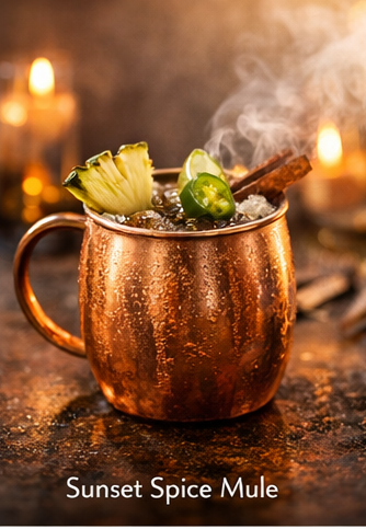 Sunset Spice Mule