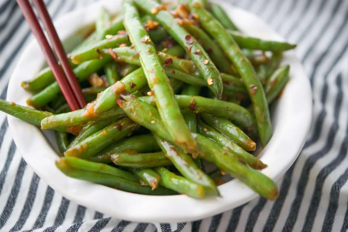 Chili-Garlic Green Beans