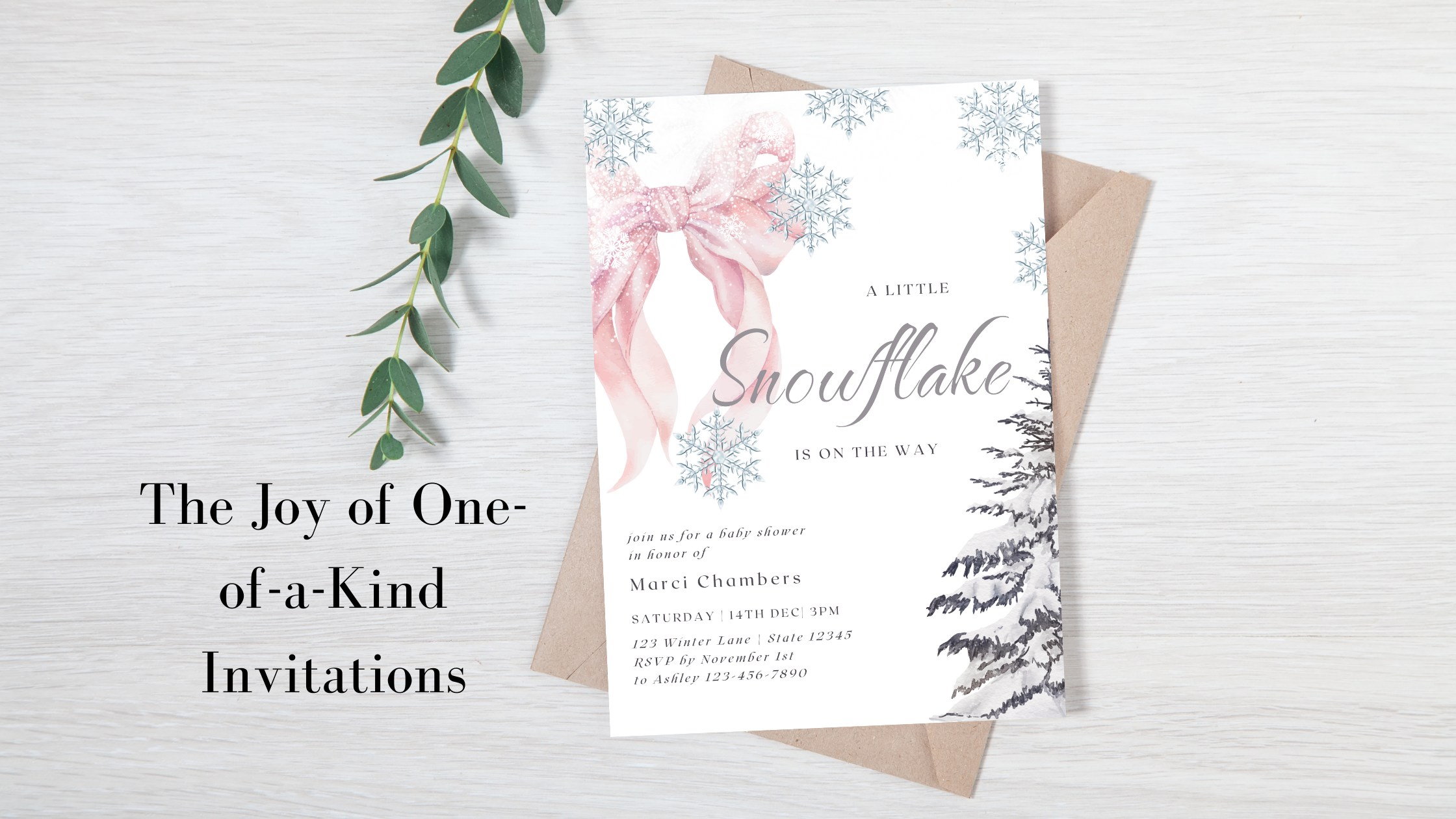 The Joy of One-of-a-Kind Invitations