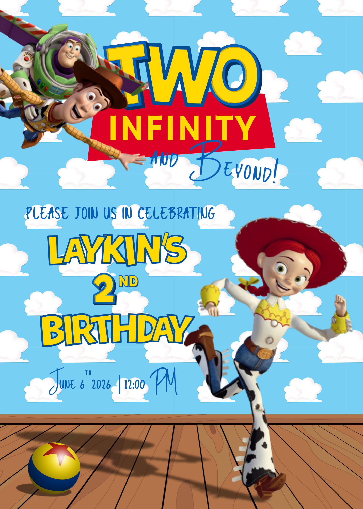 Laykin's 2nd Birthday (Invitations (Portrait)).png