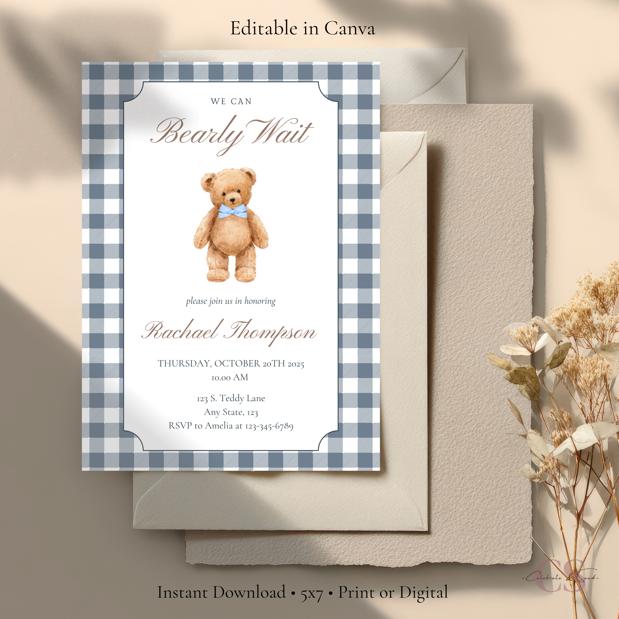 we-can-bearly-wait-baby-shower-invitation-teddy-bear-gingham-template-7.png