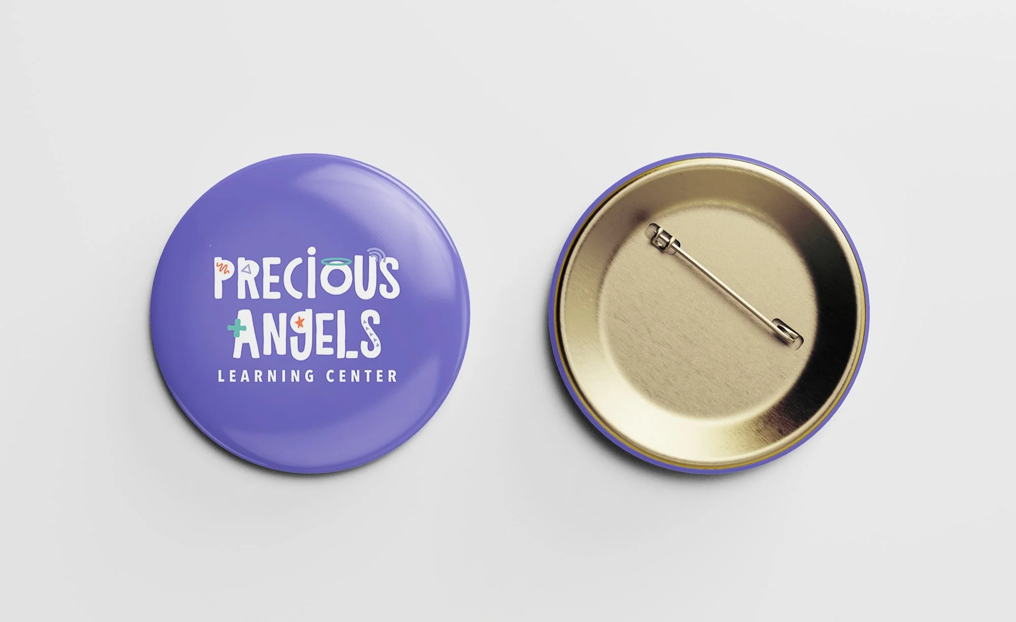 Precious Angels button.