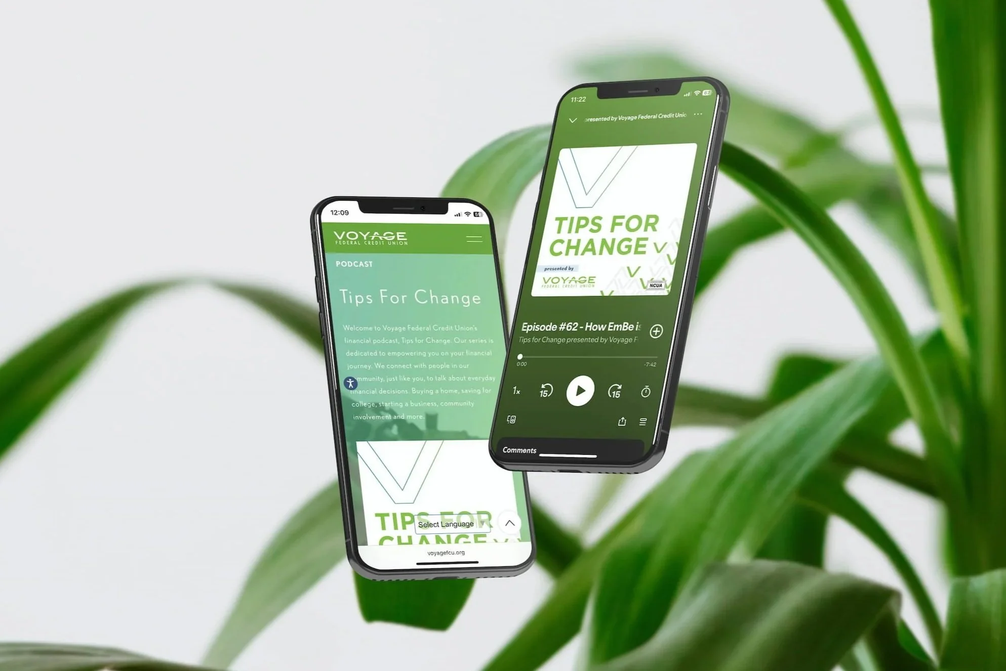 Voyage FCU Tips for Change Podcast