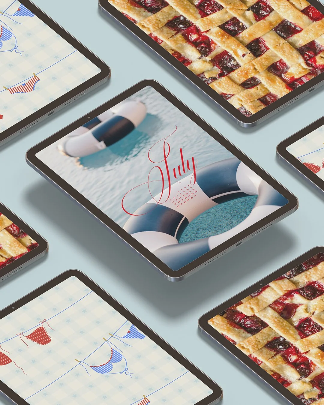 July 2026 Desktop Calendars 