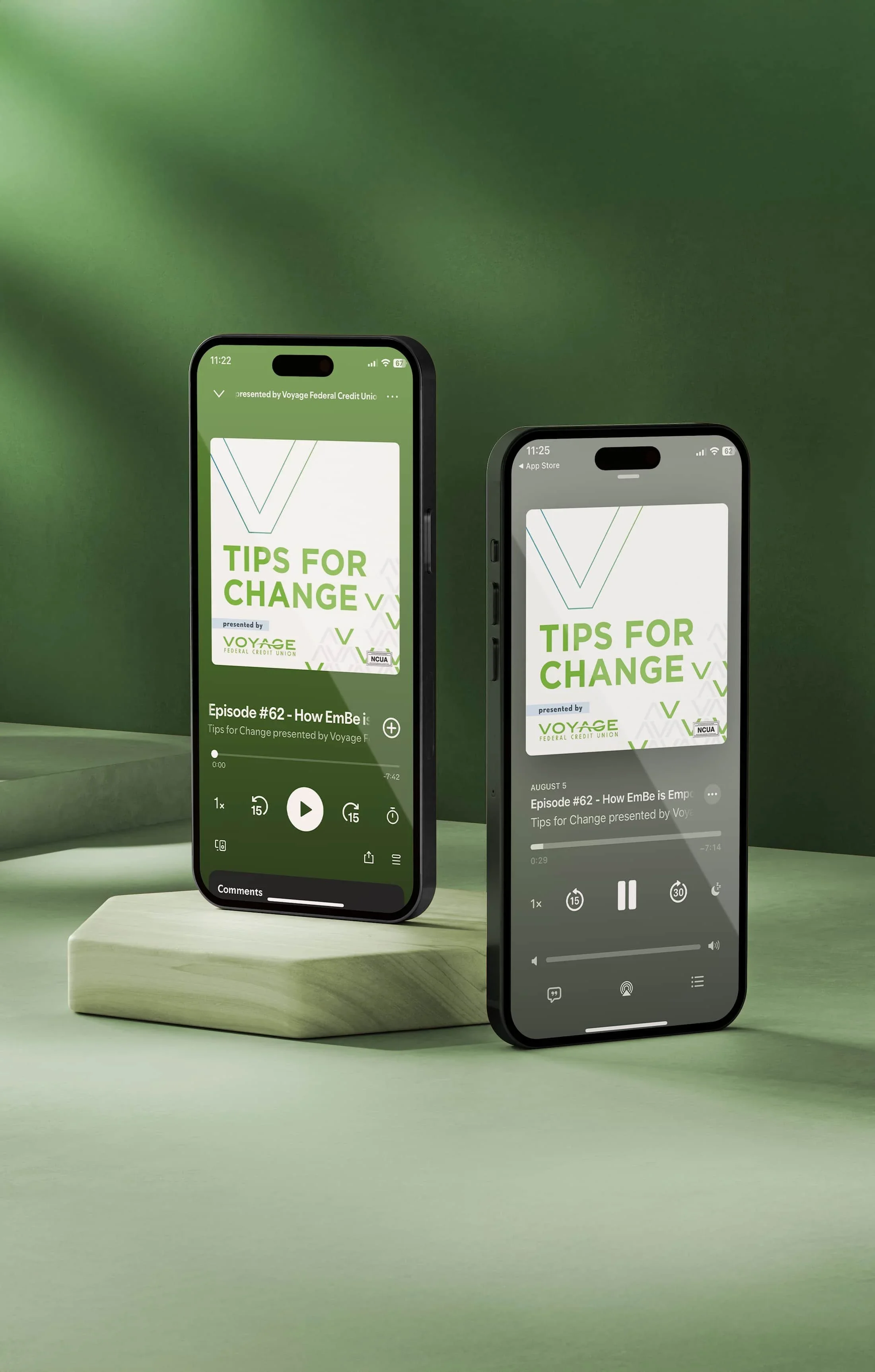 Voyage FCU // Tips For Change Podcast