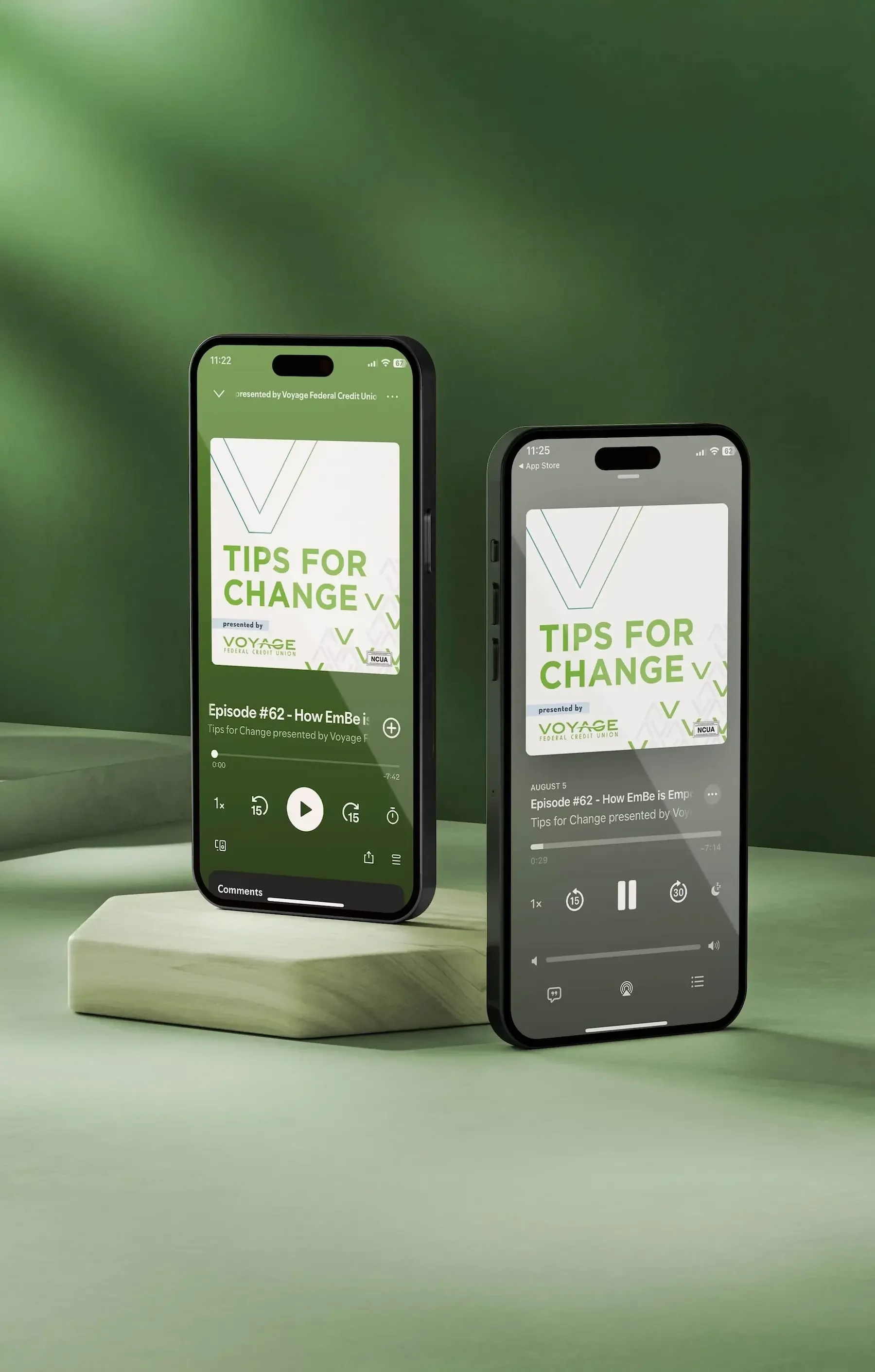 Voyage FCU // Tips For Change Podcast