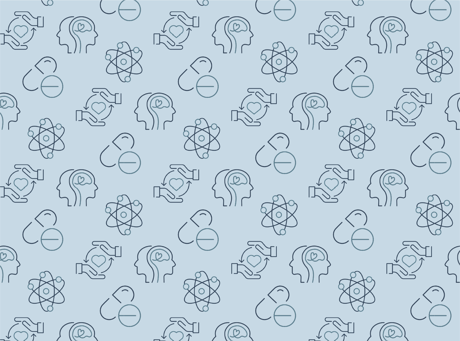 PAX Institute brand icon patterns.