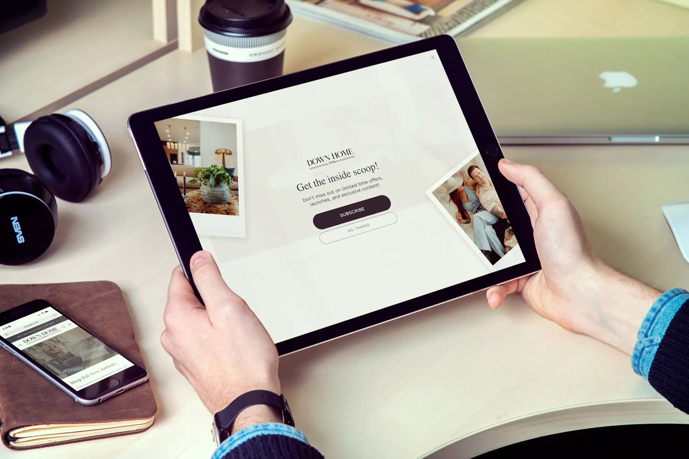 Down Home by DeBoers' email automation integration, design and development by The Sampson House.