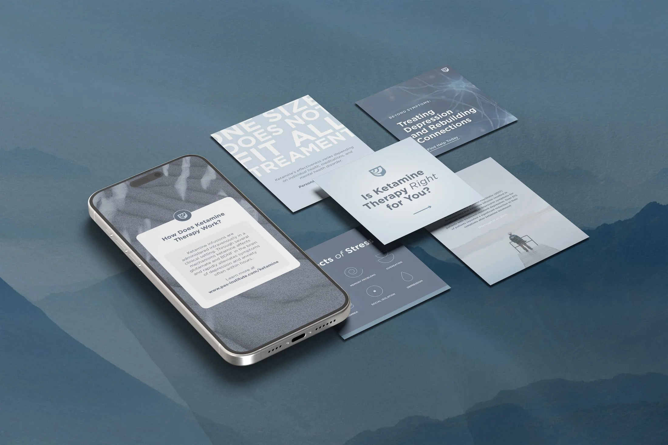 PAX Institute social media post layout.