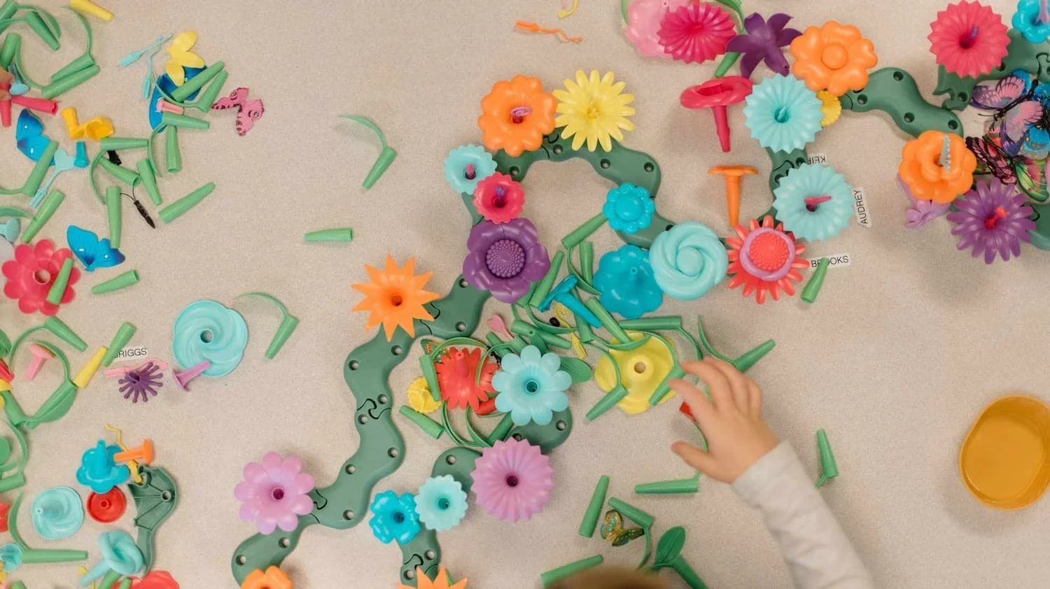 Children's colorful toys.