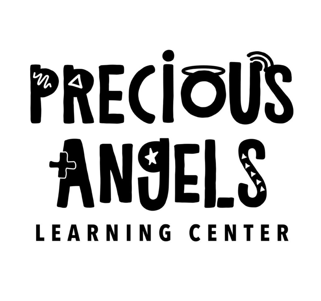 Precious Angels logo in black