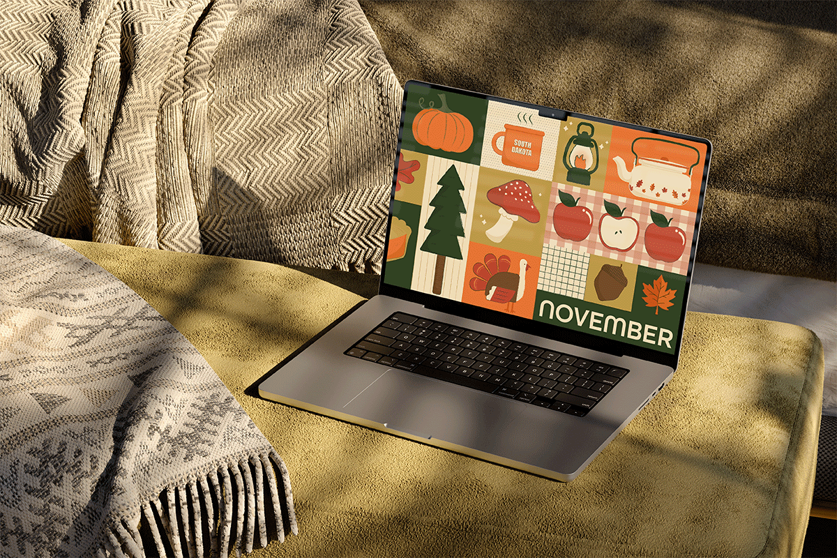 The Sampson House November Desktop Calendars