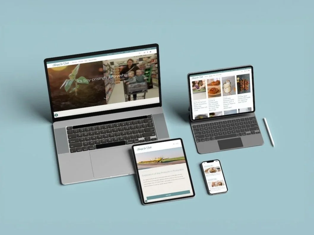 The Hungry For Truth website design and developed with responsive website design for multiple devices.