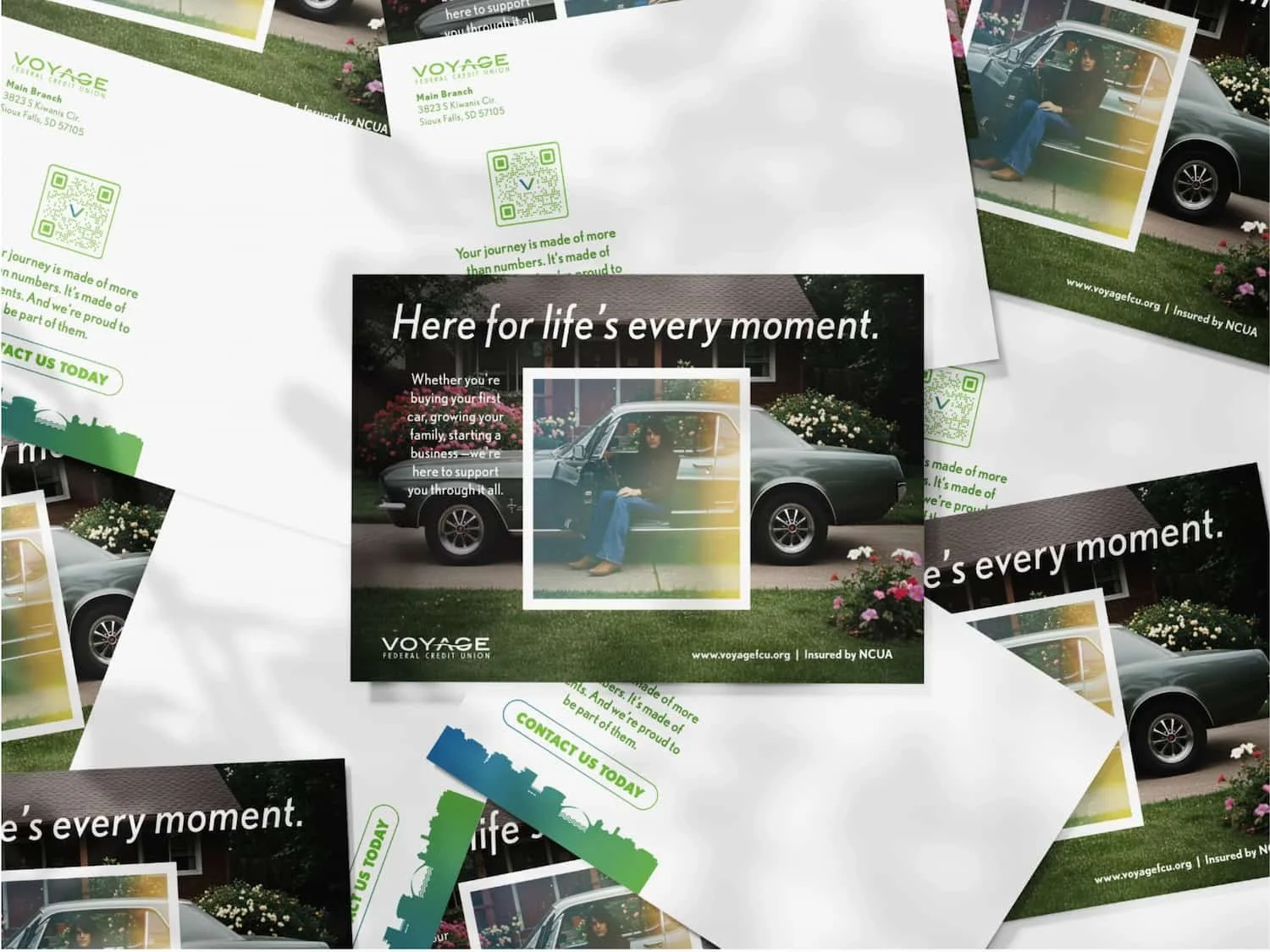 Voyage FCU Moments that Matter Campaign