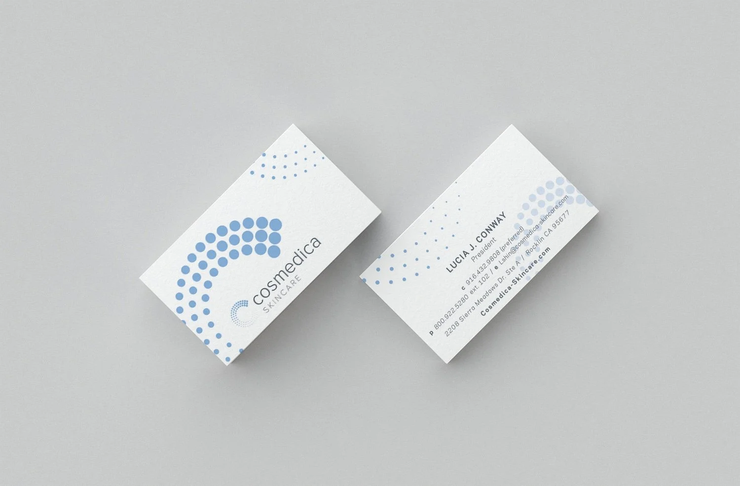 Business card mockup