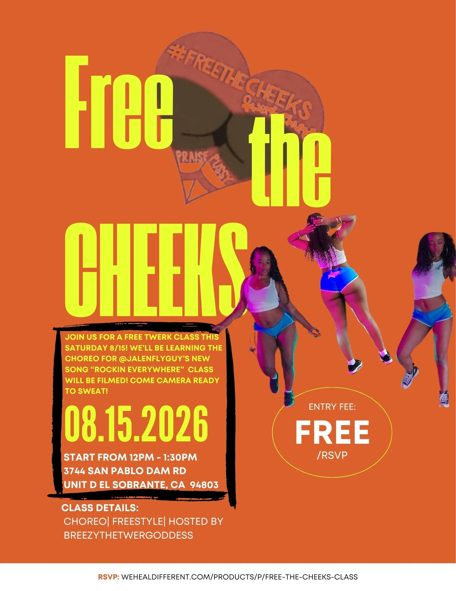 Rockin Everywhere Free Twerk Class