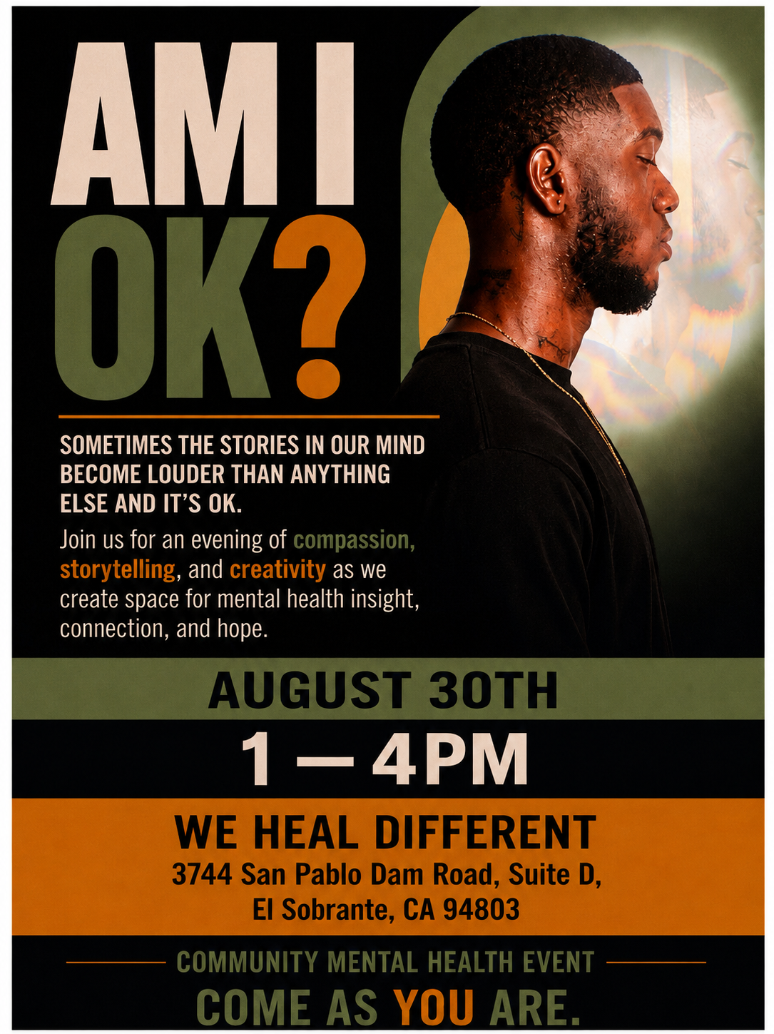 AM I OKAY? - Free Community Mental Health Event