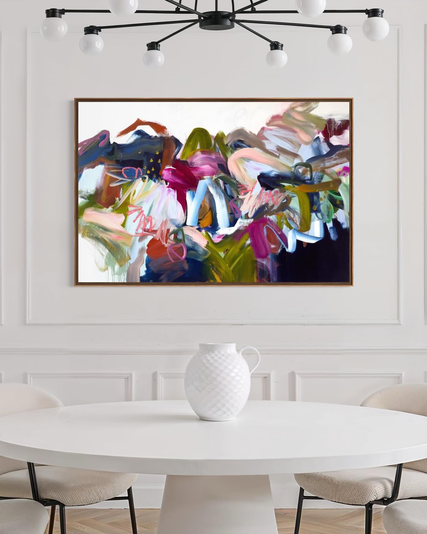 &ldquo;Give Me Life&rdquo; 40x60 inches 
Acrylic on canvas, sold 🔴