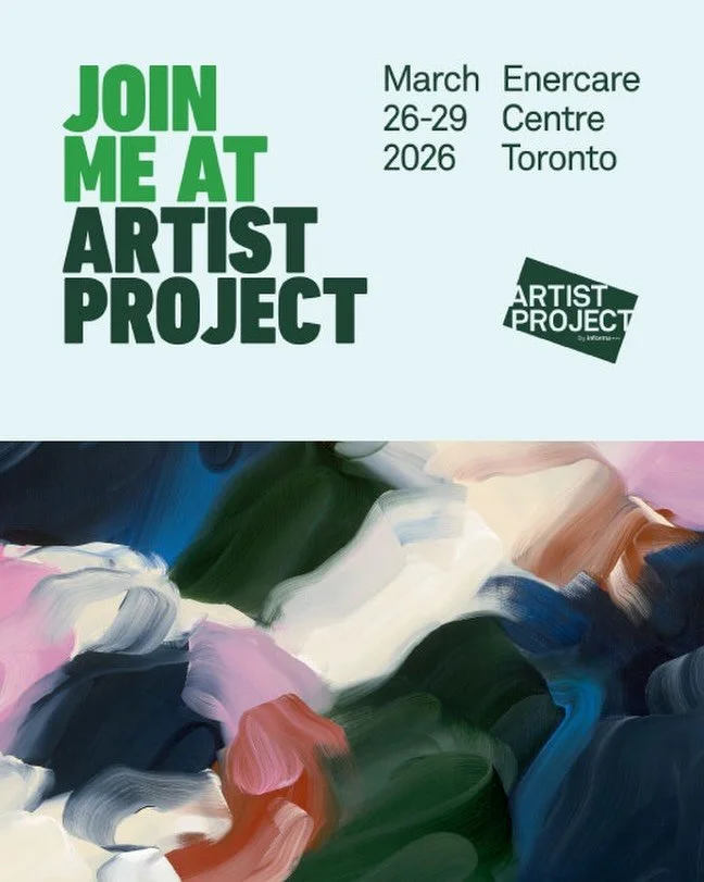 @artistprojectto is this week 🤩 I&rsquo;ll be at booth 207 at the Enercare Building in #toronto 

The slogan &lsquo;bring home big feelings&rsquo; speaks directly to my work - all the feelings will be on display 🙈