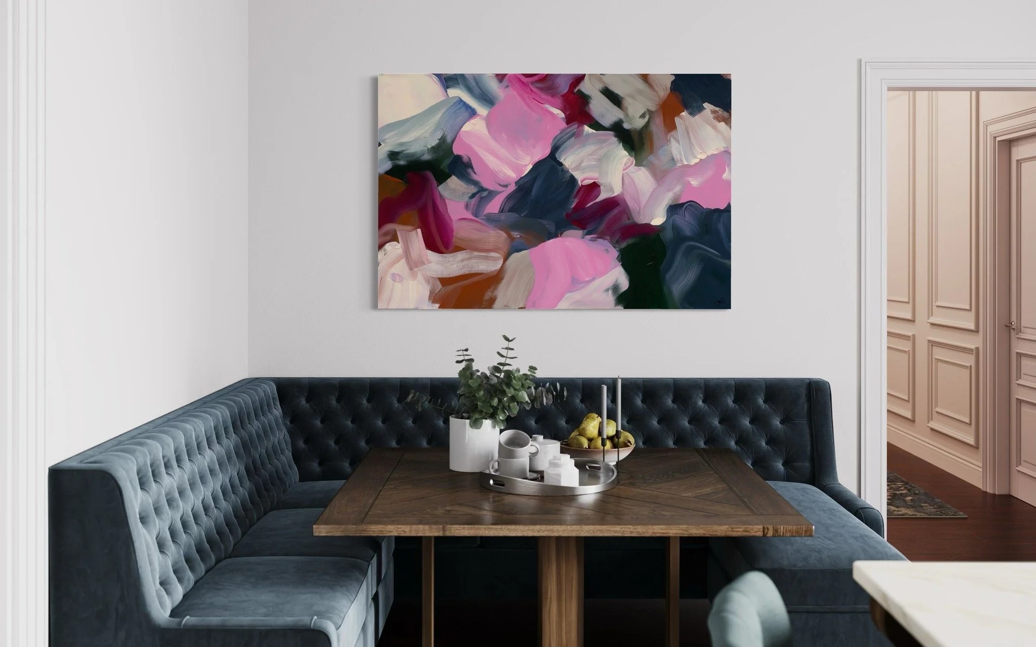 'In or Out of Love' 40x60"
Available at @canvasgalleryto 

Named after lyrics in the song 'If I Had Eyes' by Jack Johnson.

 #torontoart #canvasgalleryto #canvasgallery #juliehawkinsart #juliehawkins