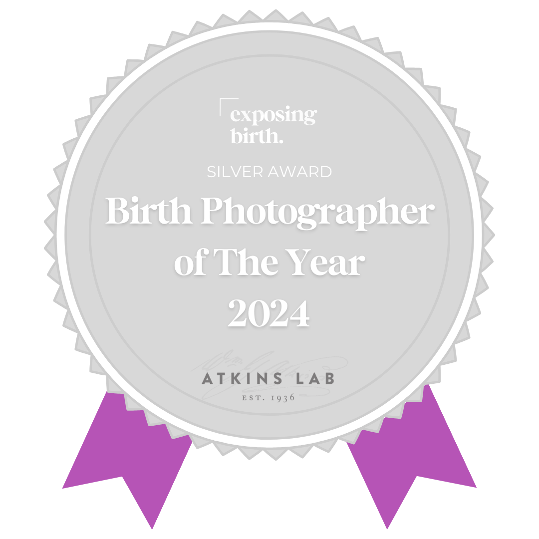 Birth Photographer of the Year Silver Award to Liz Walsh Photography