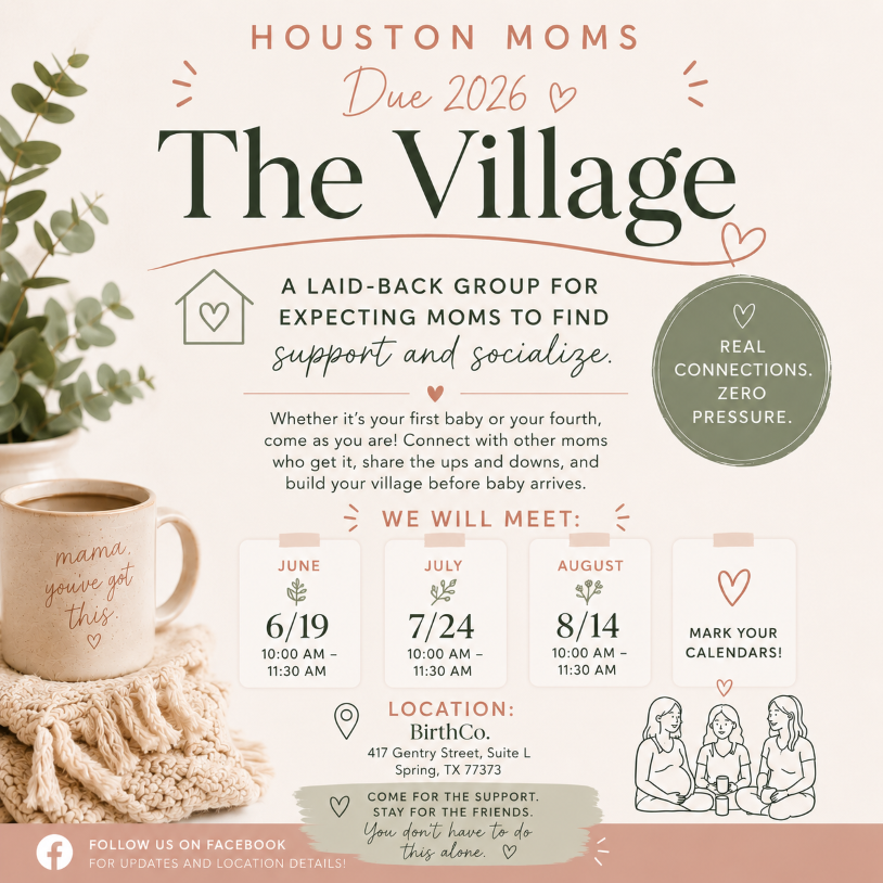 The Village- Houston moms due 2026