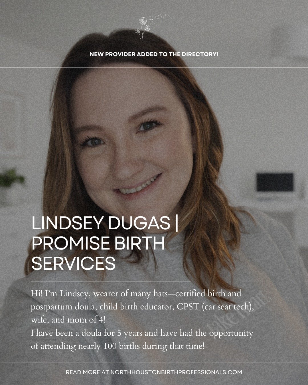 We&rsquo;re starting 2026 with exciting growth , welcoming new providers into our directory! 🤍

We&rsquo;re so grateful to offer Greater Houston families a trusted, growing resource for birth and postpartum support. Looking for a birth or postpartum