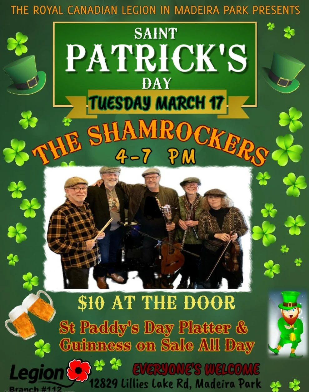 st partricks day sunshine coast bc madeira park