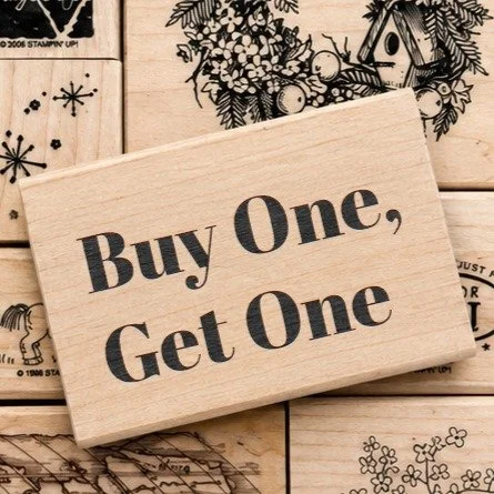 SPARE: Stock up on Rubber Stamps this Week. Buy One Get One Free.

This Friday and Saturday, all rubber stamps (including brand new stock) will be Buy One, Get One (of equal or lesser value).

#creativereuse #rubberstamps #sparecrafts #nonprofit #mar