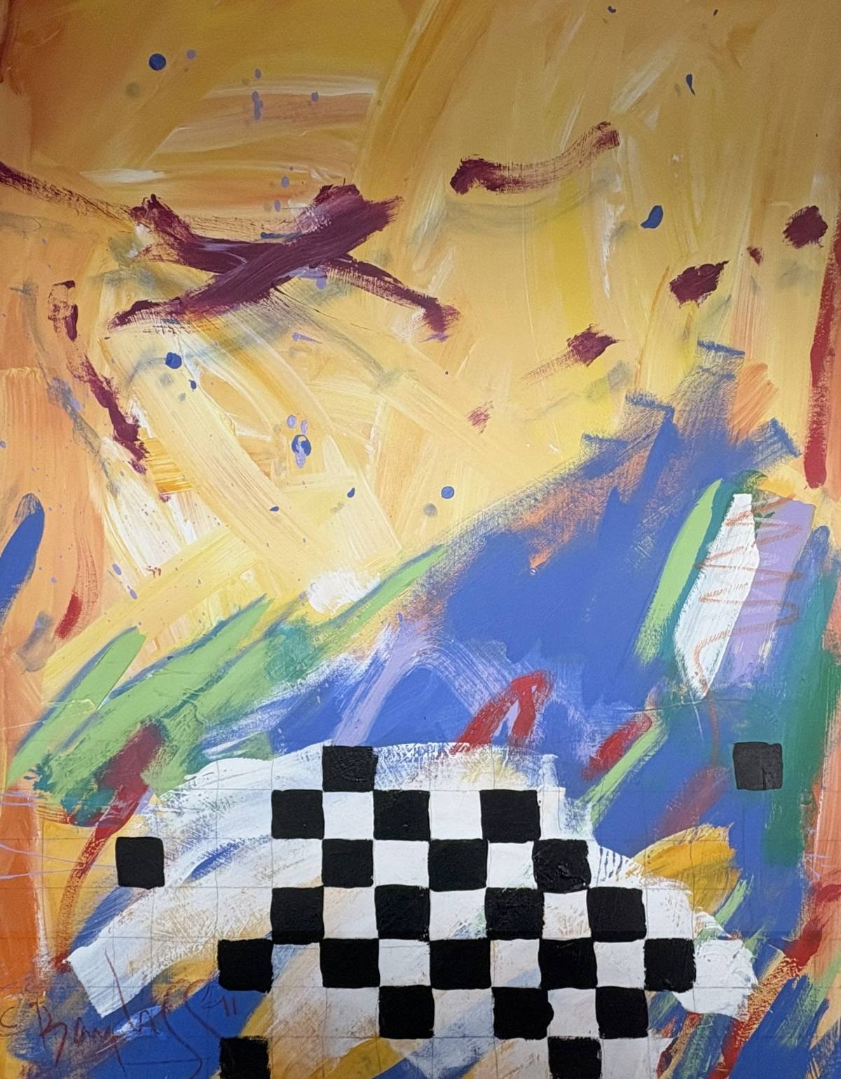 Zoom 1991 48x37 Acryic