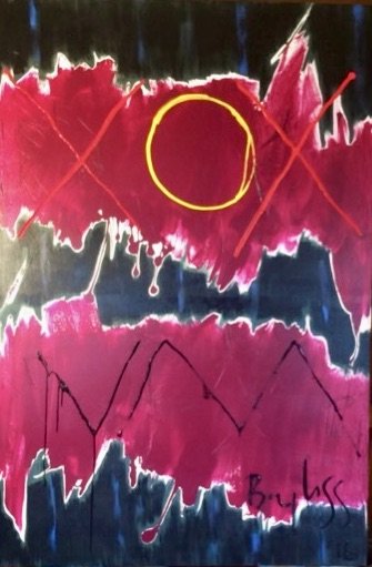 Mother XY 2016 72x48 Acrylic