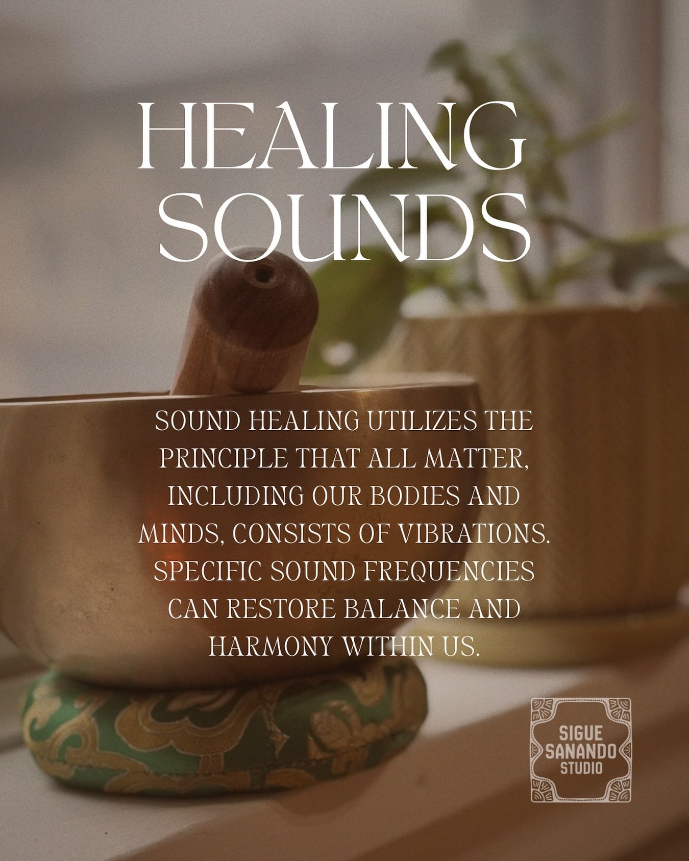 Experience the profound benefits of sound baths and holistic healing with Sigue Sanando Studio. Follow our journey for insights on achieving harmony, balance, and renewal.

Stay tune for opportunities like these 🪉🪽