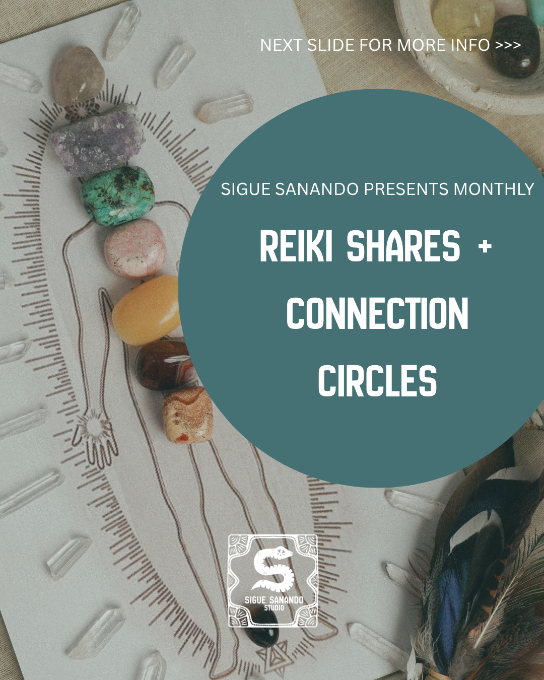 Reiki Shares + Connection Circle