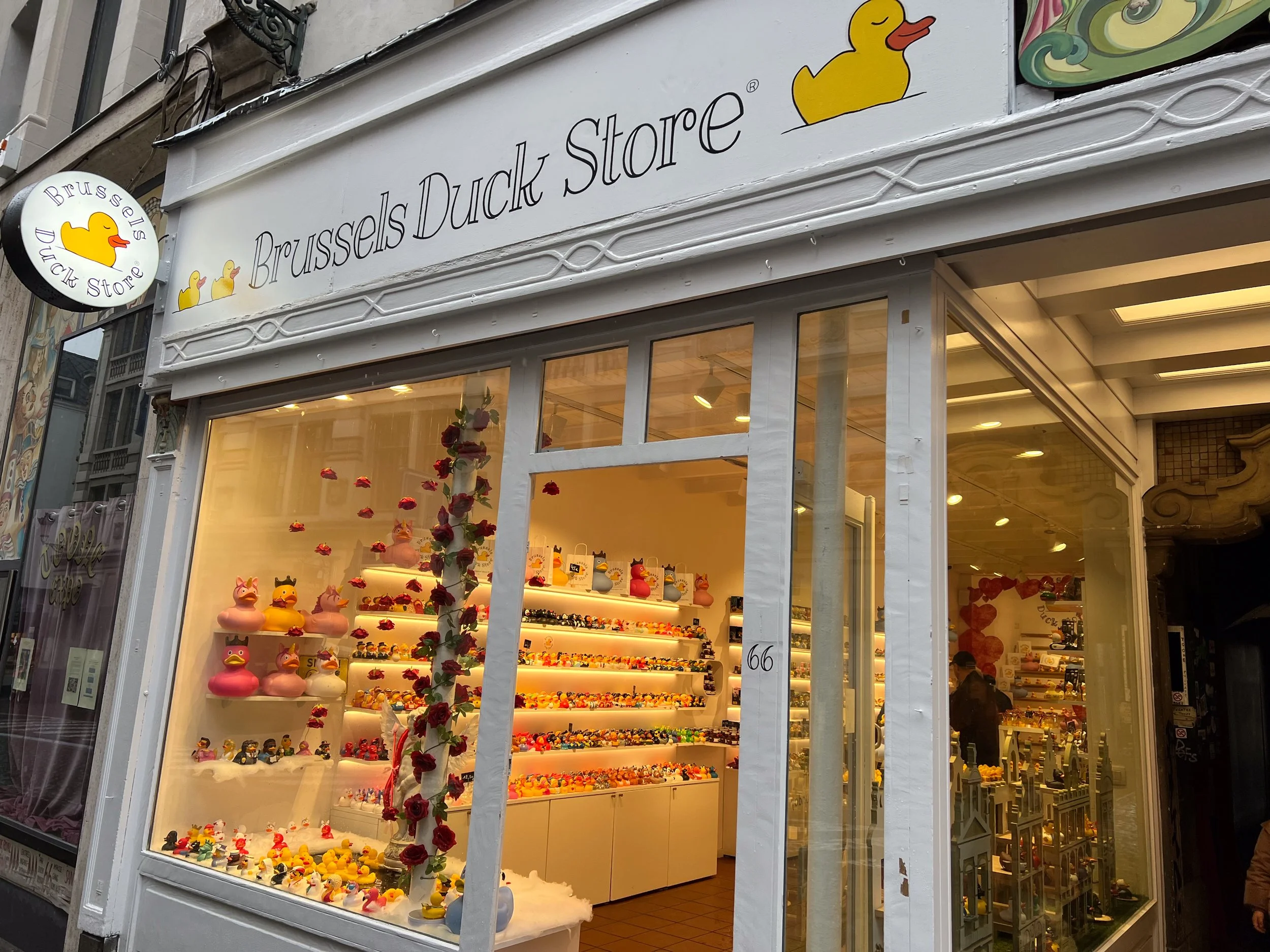 The Brussels Duck Store made me smile every time I walked past it.