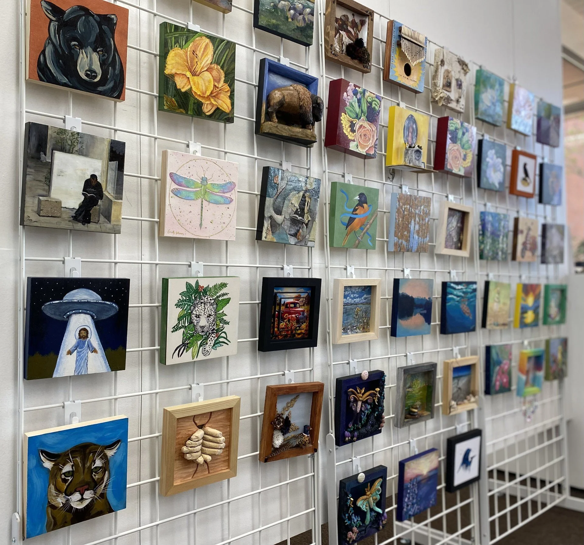 6x6 Community Art Show: Call For Art Opening Day