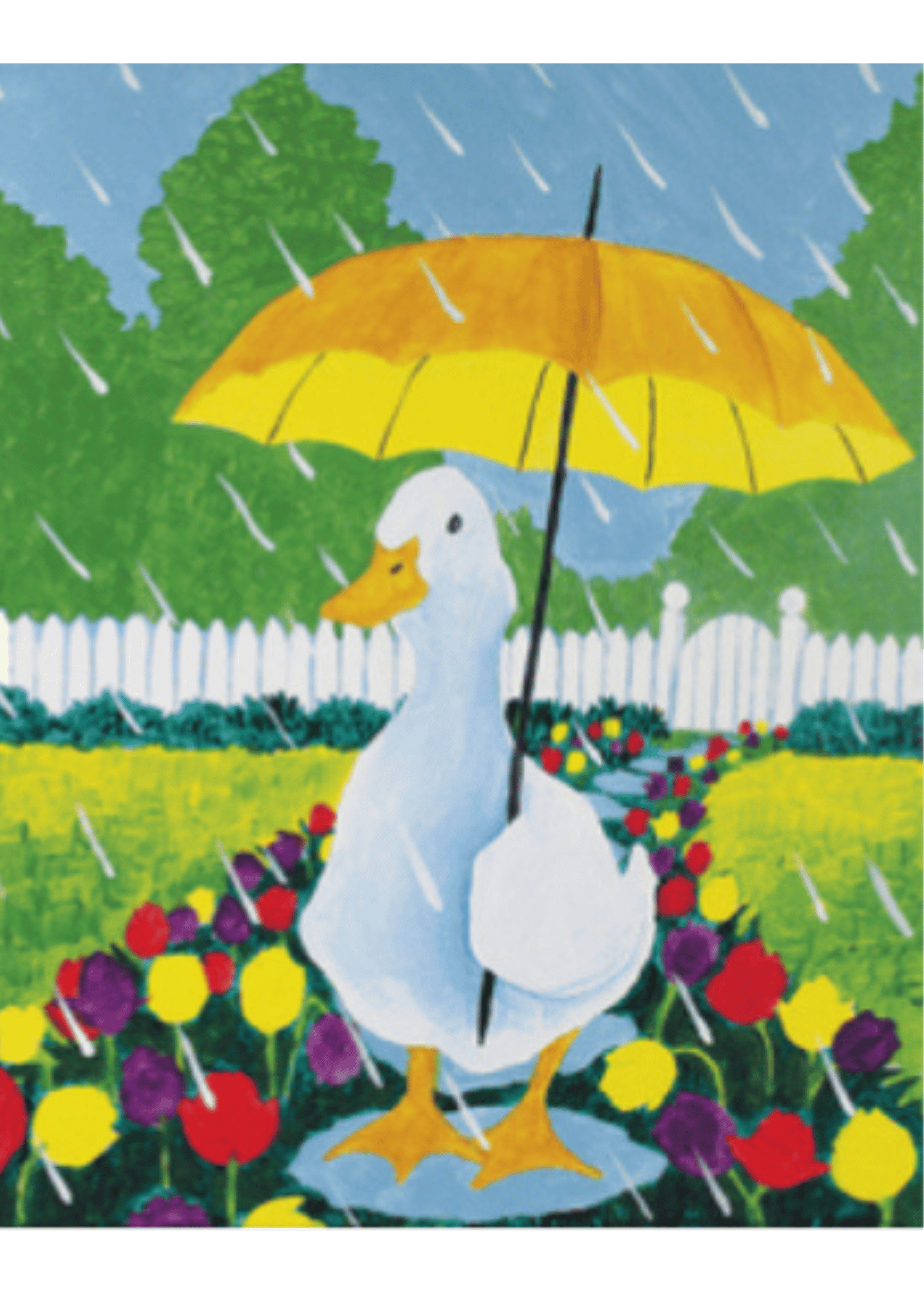 Kids N’ Canvas: April Showers